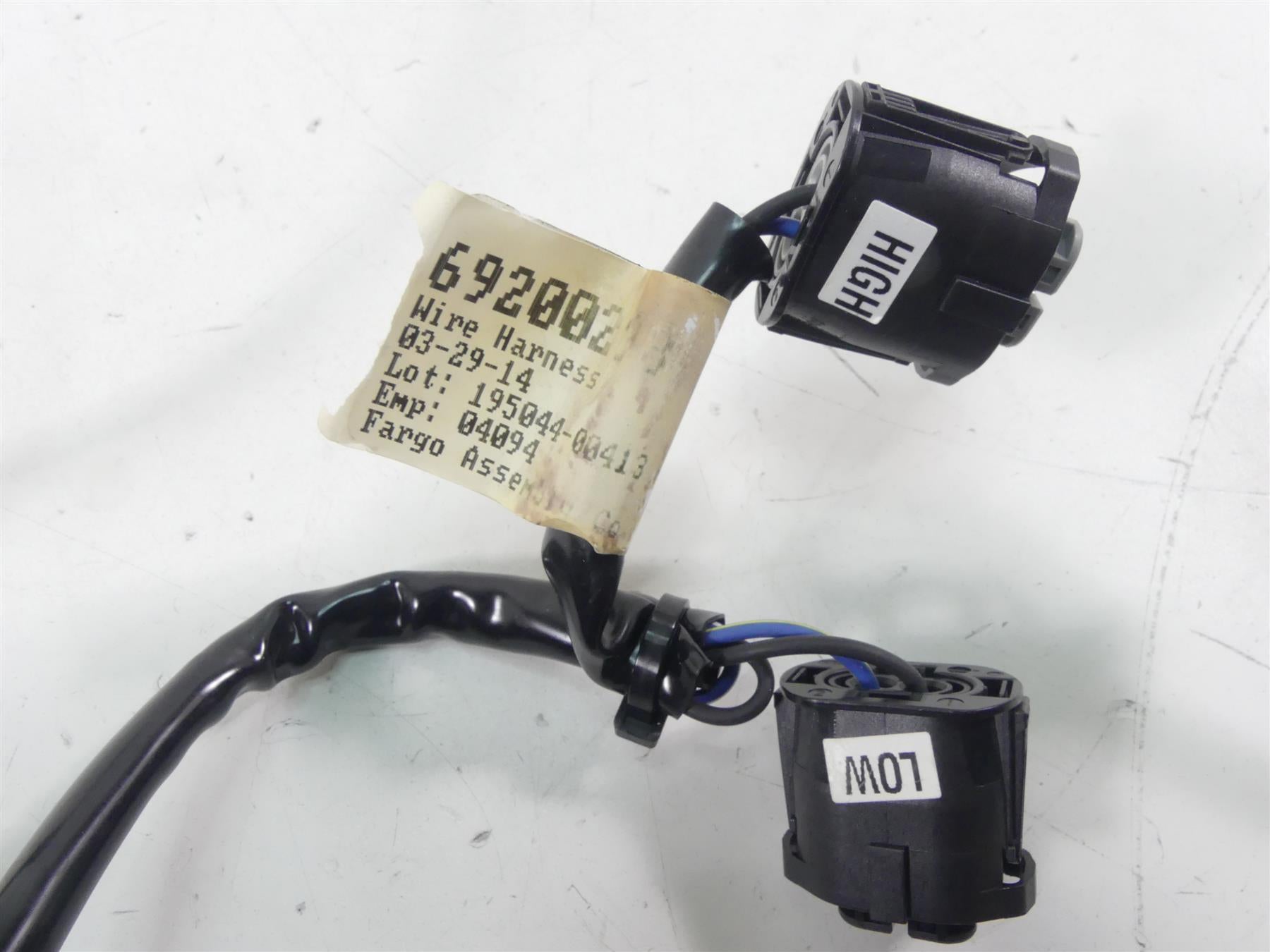 2014 Harley Touring FLHX Street Glide Front Fairing Wiring Harness 69200121 {{ shop.shopifyCountryName }} - Mototech271