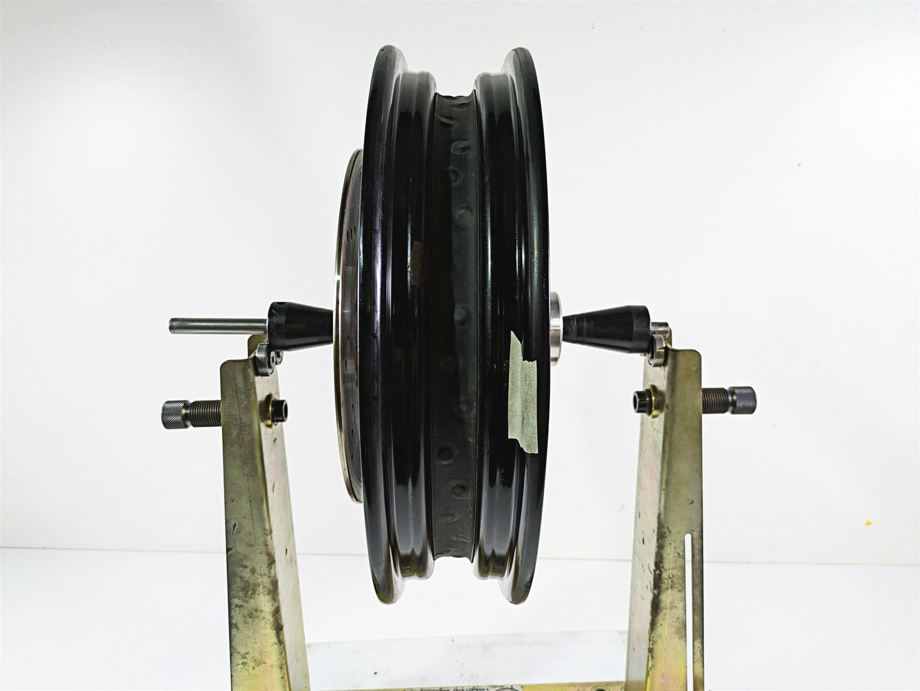 2009 Harley FLSTSB Cross Bones 16x3 Front Wheel Rim - Read 44937-08 {{ shop.shopifyCountryName }} - Mototech271