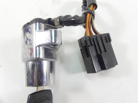 2002 Triumph Bonneville America Ignition Switch Key Lock Set T2500803 {{ shop.shopifyCountryName }} - Mototech271