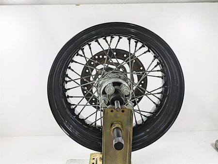2008 Harley FLSTSB Cross Bones Rear Wheel Rim 17x6 -Read 44936-08 {{ shop.shopifyCountryName }} - Mototech271