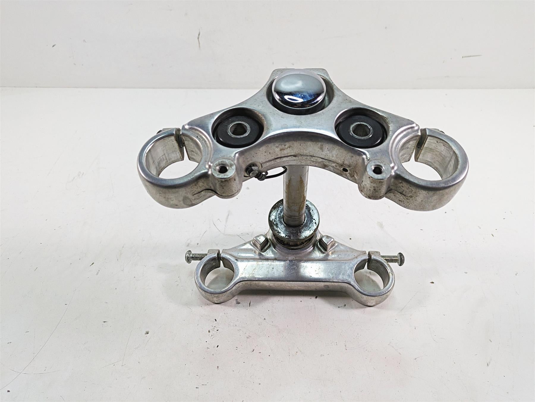 1999 Harley Dyna FXDL Low Rider Upper & Lower Triple Tree 45739-87 45598-90B {{ shop.shopifyCountryName }} - Mototech271