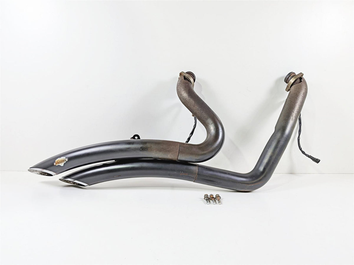 2011 Harley FXDF Dyna Fat Bob Vance Hines Big Radius 2-2 Exhaust System 46071 {{ shop.shopifyCountryName }} - Mototech271
