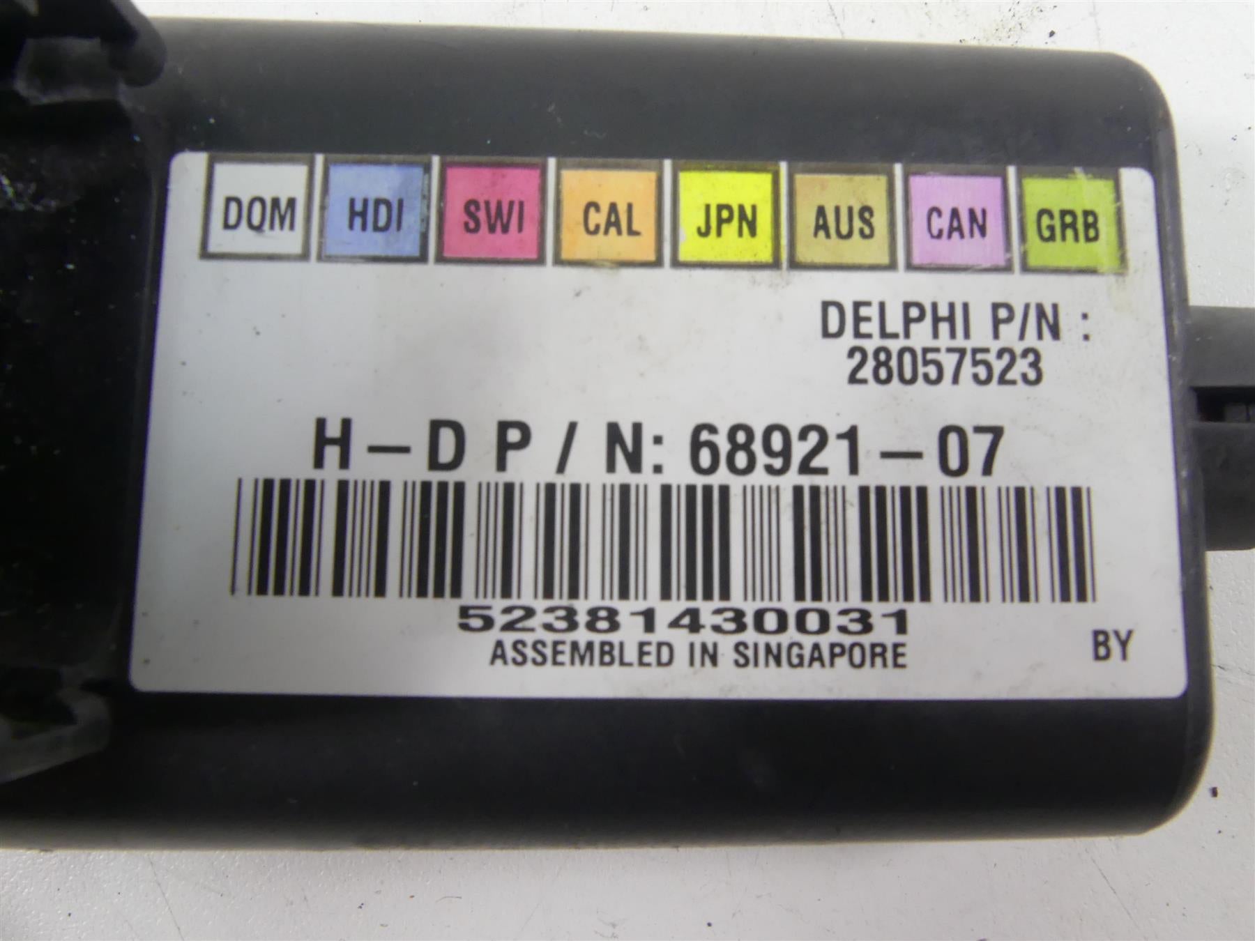 2008 Harley FXCWC Softail Rocker C Tsm Turn Signal Control Module 68921-07 {{ shop.shopifyCountryName }} - Mototech271