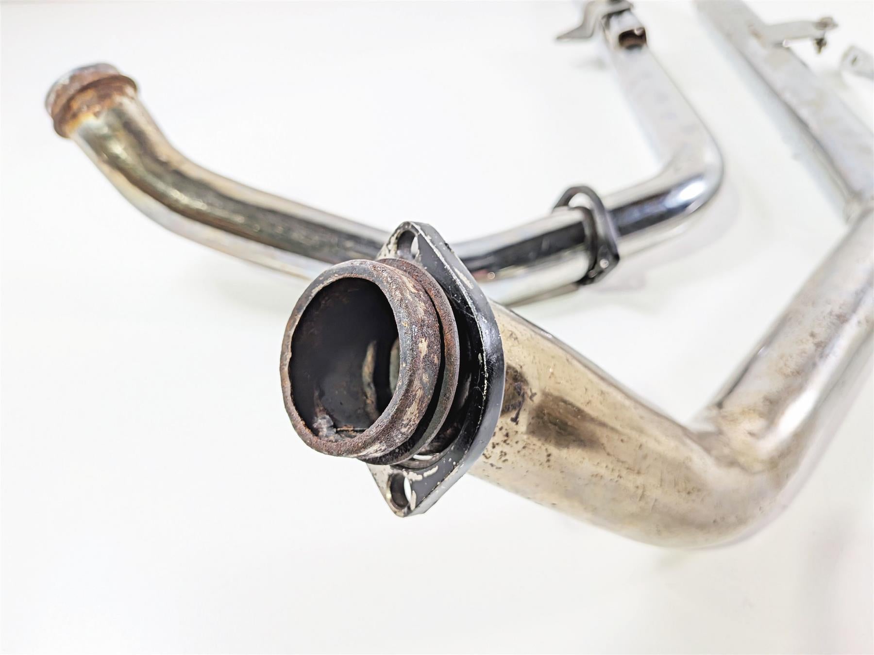 2003 Harley Sportster XL1200 Drag Pipes Slash Cut Exhaust System {{ shop.shopifyCountryName }} - Mototech271