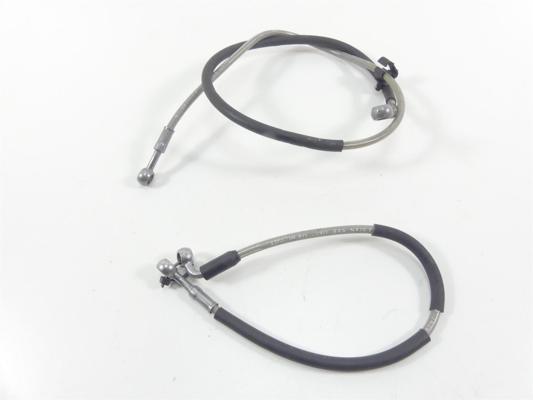 2016 BMW S1000XR K49 Rear Abs Brake Line Hose Set 34328551366 34328551365 {{ shop.shopifyCountryName }} - Mototech271