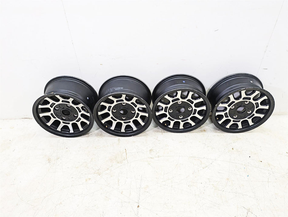 Honda Talon Front Rear Alloy Wheel Rim Set 15x8 15x6.5 44650-HL6-A00 42650-HL6-A00 {{ shop.shopifyCountryName }} - Mototech271