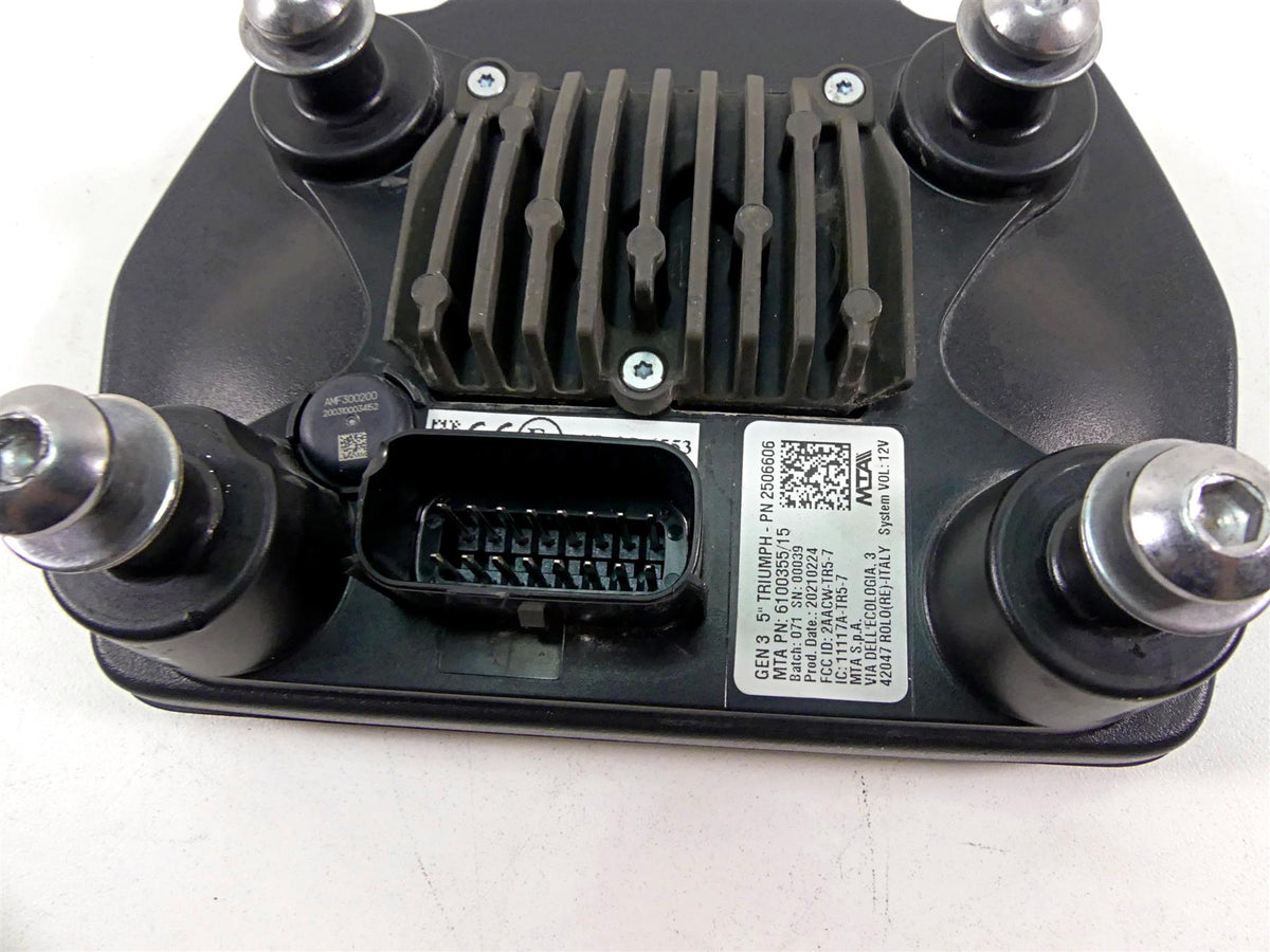 2022 Triumph Speed Triple 1200 RS Tft Display Screen Speedometer 553mi T2506606 {{ shop.shopifyCountryName }} - Mototech271