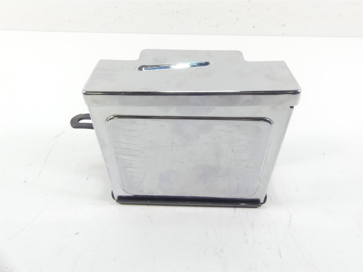 2003 Harley Dyna 100TH FXDL Low Rider Battery Box Stay & Chrome Cover 47132-97B {{ shop.shopifyCountryName }} - Mototech271