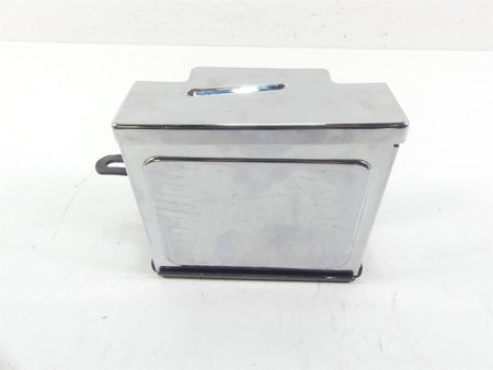 2003 Harley Dyna 100TH FXDL Low Rider Battery Box Stay & Chrome Cover 47132-97B {{ shop.shopifyCountryName }} - Mototech271