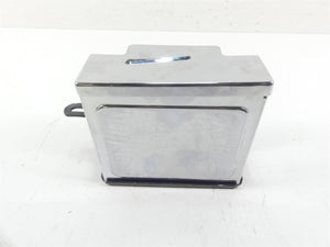 2003 Harley Dyna 100TH FXDL Low Rider Battery Box Stay & Chrome Cover 47132-97B | Mototech271