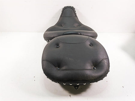 1999 Harley Touring FLHTC Electra Glide Seat Saddle Mustang Wide Studded 76652 {{ shop.shopifyCountryName }} - Mototech271