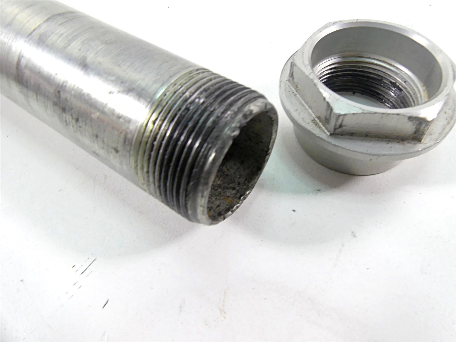 2008 Ducati 848 SBK Straight Front Axle Wheel Spindle 81910601A {{ shop.shopifyCountryName }} - Mototech271