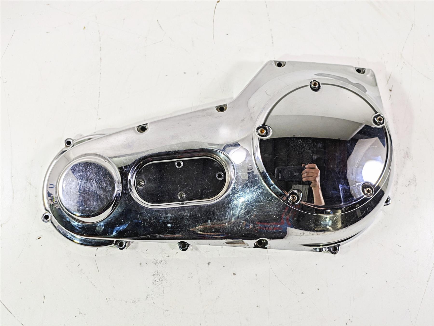 2004 Harley FLSTCI Softail Heritage Outer Primary Clutch Cover 60506-99 {{ shop.shopifyCountryName }} - Mototech271