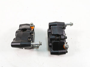 2009 Harley FXDF Dyna Fat Bob Front Brake Caliper Set 44046-08 44487-08 | Mototech271