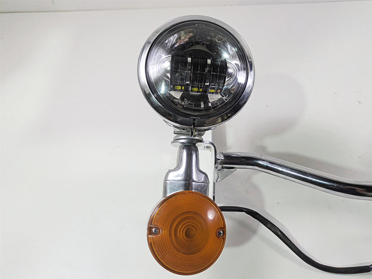 1999 Harley Touring FLHTCUI E-Glide Front LED Spotlight Blinker Bar Set 68712-94 {{ shop.shopifyCountryName }} - Mototech271