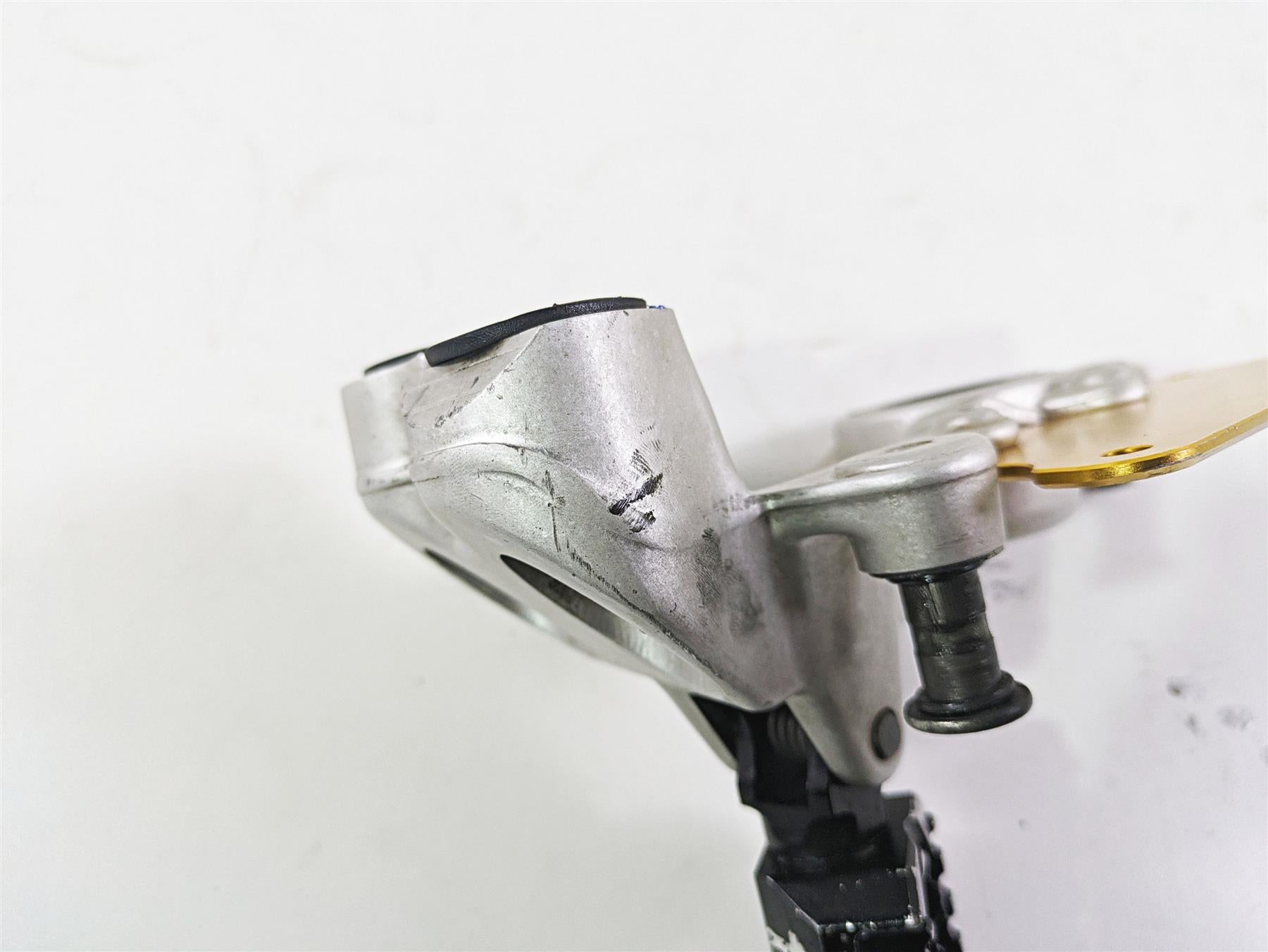 2009 Ducati Multistrada 1100 S Front Left Footpeg Mount Bracket Set 82410721A {{ shop.shopifyCountryName }} - Mototech271