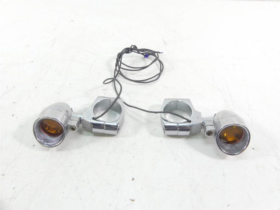 2001 Indian Centennial Scout Front 41mm Blinker Turn Signal Set 66-064 66-063 {{ shop.shopifyCountryName }} - Mototech271