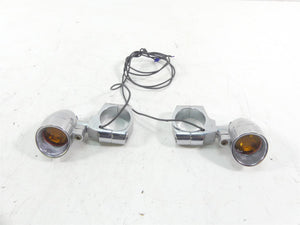 2001 Indian Centennial Scout Front 41mm Blinker Turn Signal Set 66-064 66-063 | Mototech271