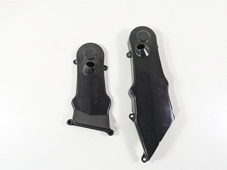 2009 Ducati Multistrada 1100 S Carbon Timing Cover Fairing Set 24510861 24510851 {{ shop.shopifyCountryName }} - Mototech271