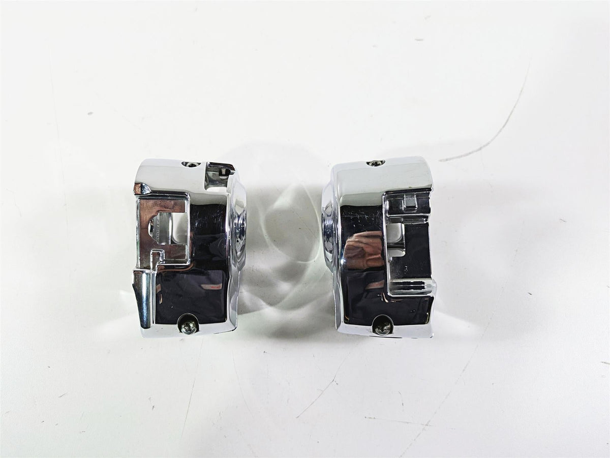 2017 Harley Touring FLHTKSE CVO E-Glide Chrome Control Switch Cover Set 71500341 {{ shop.shopifyCountryName }} - Mototech271