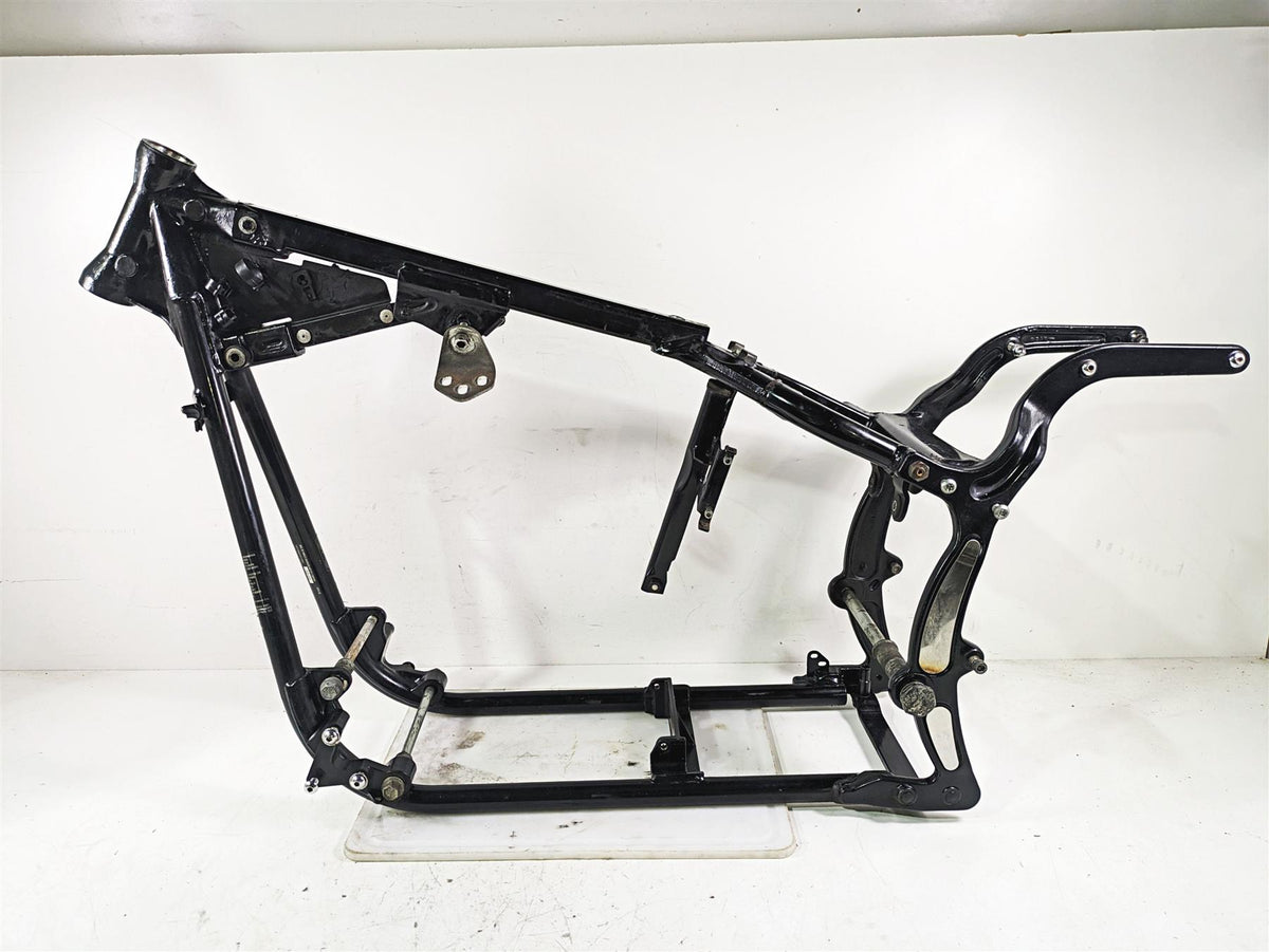2002 Harley FLSTC Softail Heritage Classic Straight Main Frame Chassis With Clear Texas Title with Salvage History 47008-00C {{ shop.shopifyCountryName }} - Mototech271