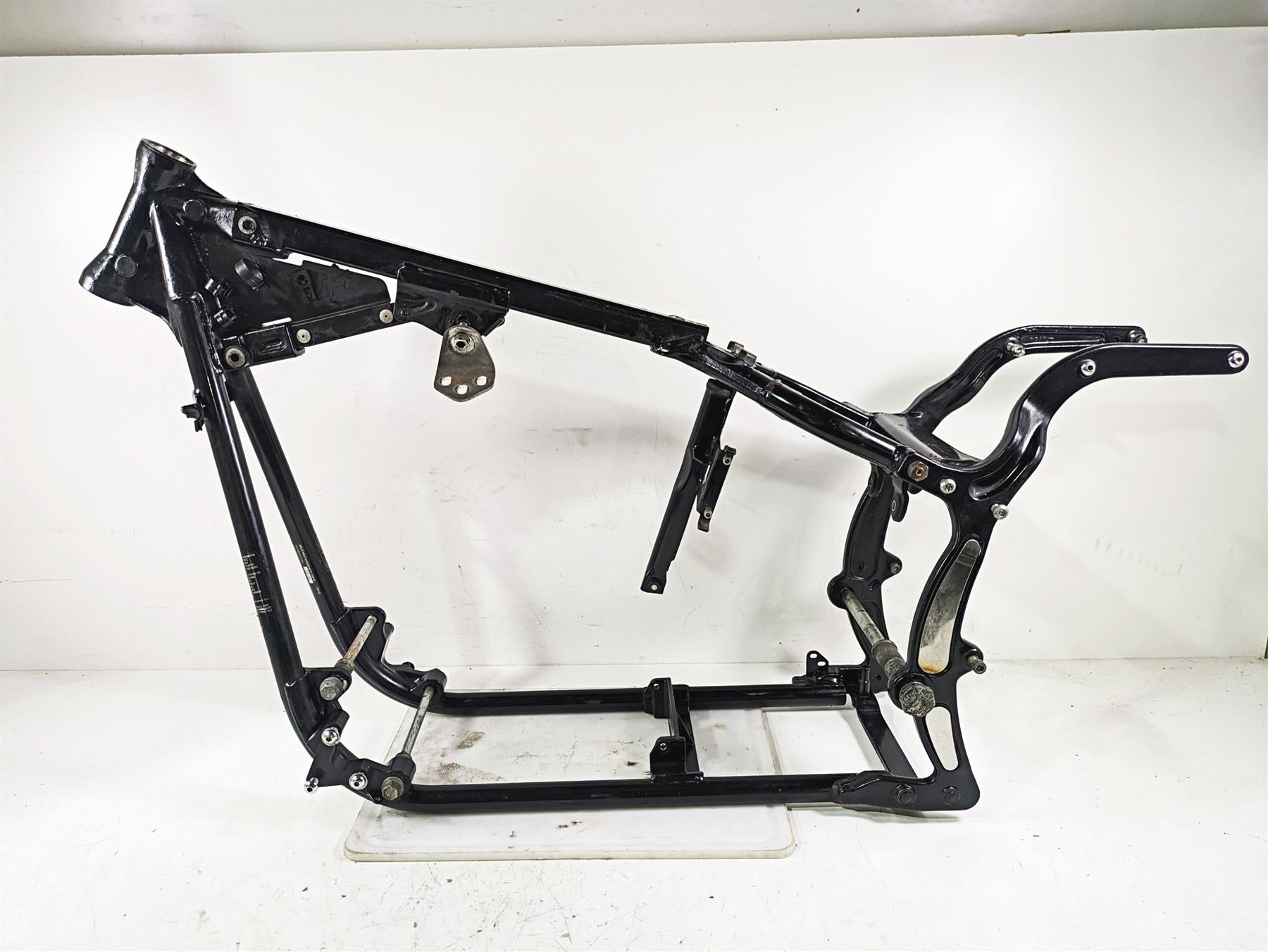 2002 Harley FLSTC Softail Heritage Classic Straight Main Frame Chassis With Clear Texas Title with Salvage History 47008-00C {{ shop.shopifyCountryName }} - Mototech271