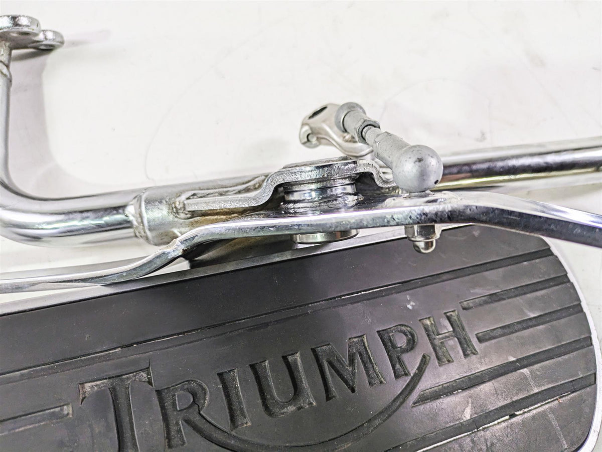 2006 Triumph Rocket 3 Left Rider Foot Peg Mount & Shifter T2083008 {{ shop.shopifyCountryName }} - Mototech271