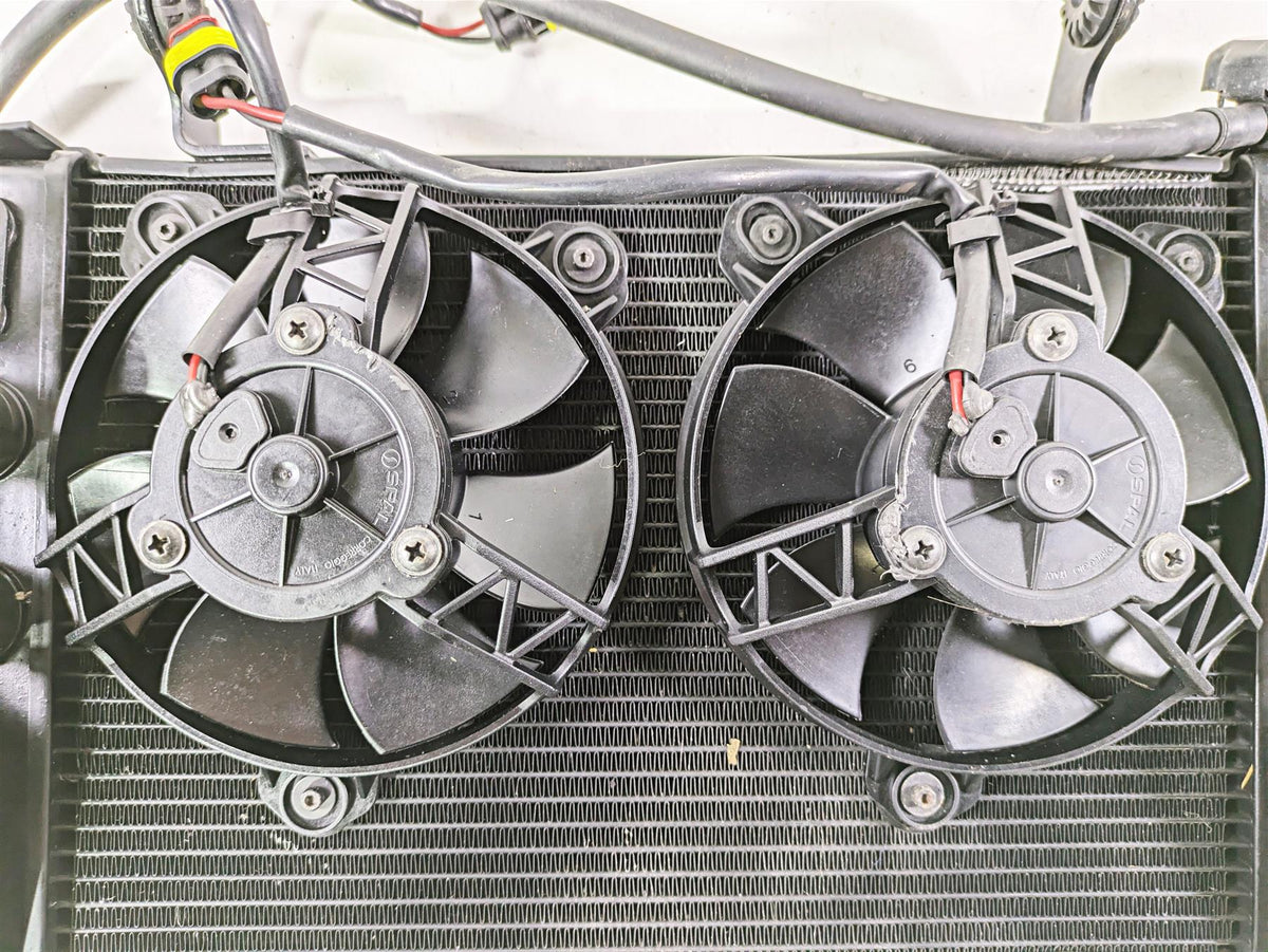 2013 Ducati Hyperstrada 821 Radiator Fans Reservoir Hoses Set -Read 54840981D {{ shop.shopifyCountryName }} - Mototech271