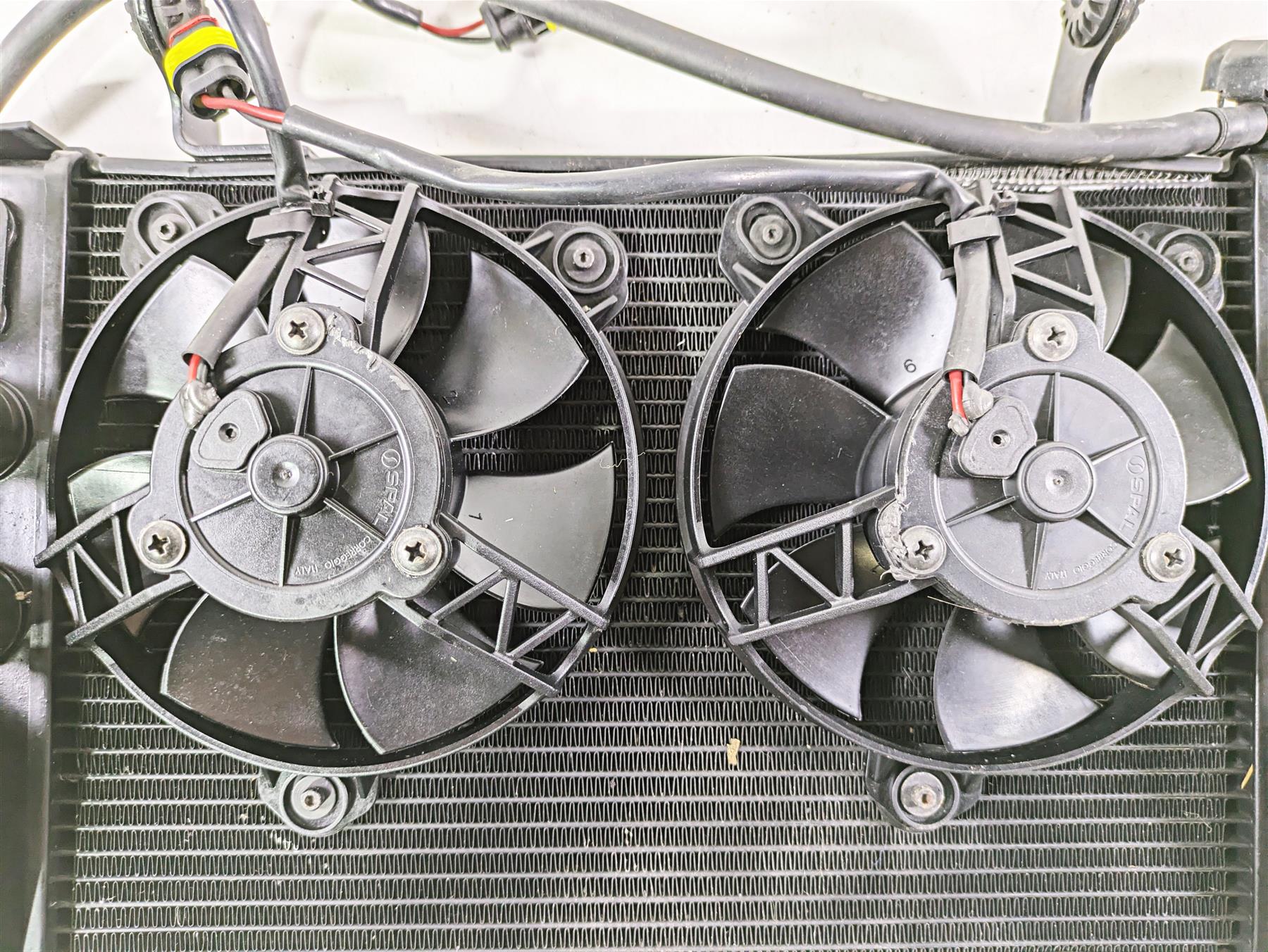 2013 Ducati Hyperstrada 821 Radiator Fans Reservoir Hoses Set -Read 54840981D {{ shop.shopifyCountryName }} - Mototech271