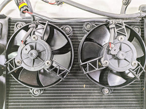 2013 Ducati Hyperstrada 821 Radiator Fans Reservoir Hoses Set -Read 54840981D | Mototech271