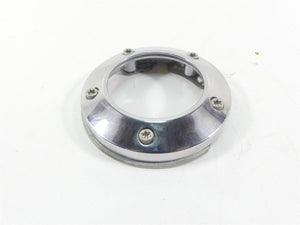 1999 Harley Dyna FXDS Convertible Fuel Gas Tank Chrome Ring Trim Cover 61400-94