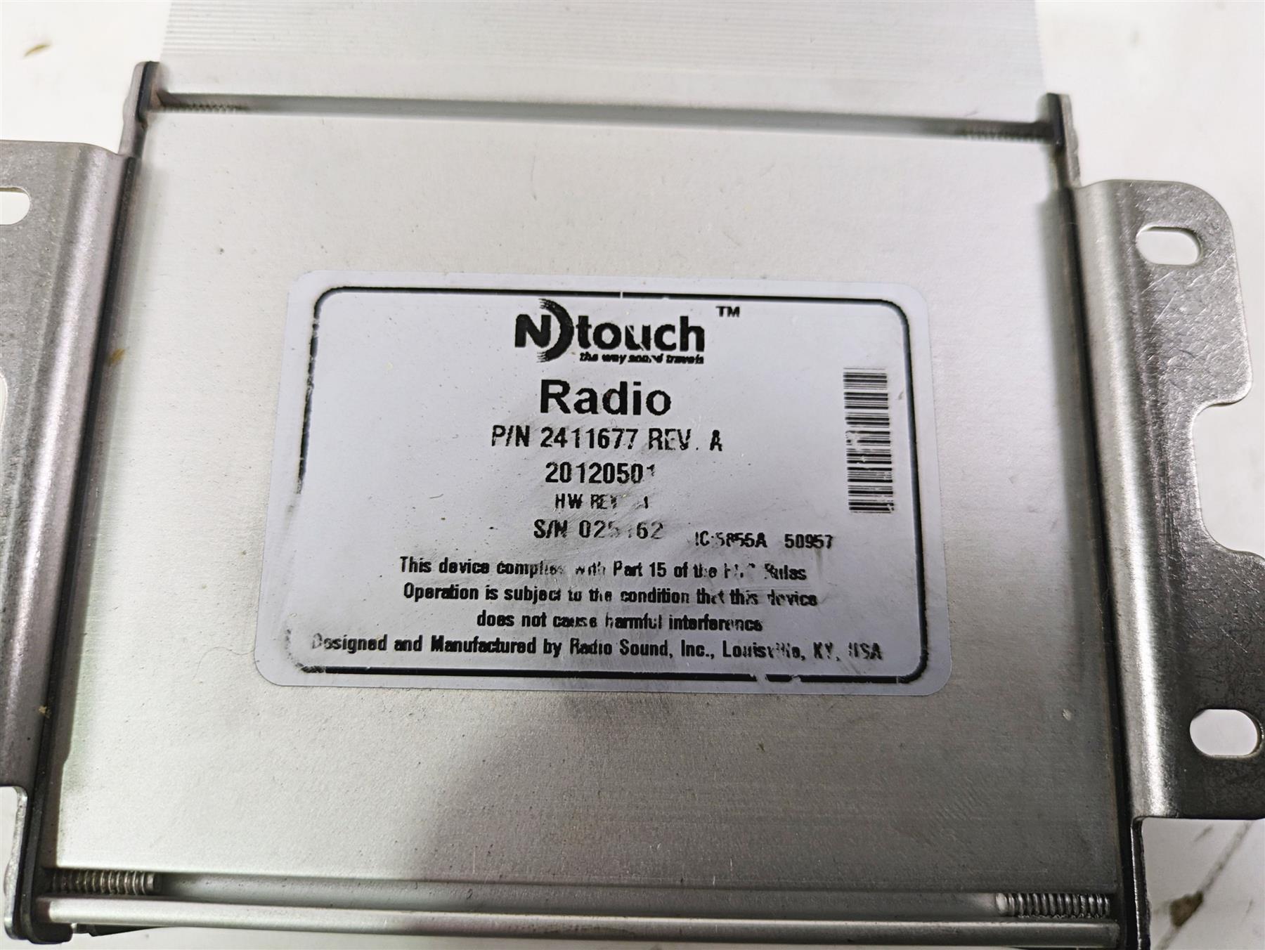 2012 Victory Cross Country Ntouch Amplifier Stereo Module 2411677 {{ shop.shopifyCountryName }} - Mototech271
