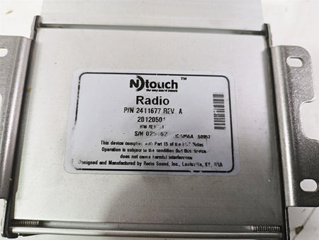 2012 Victory Cross Country Ntouch Amplifier Stereo Module 2411677 {{ shop.shopifyCountryName }} - Mototech271