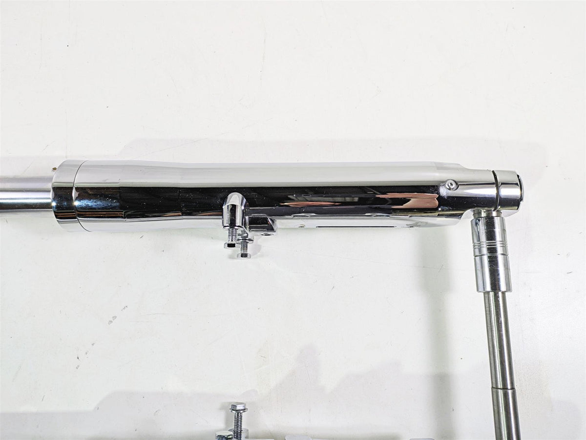 2008 Ultima Motorcycles Fat Bastard Straight Front End Forks Triple Tree Chrome {{ shop.shopifyCountryName }} - Mototech271