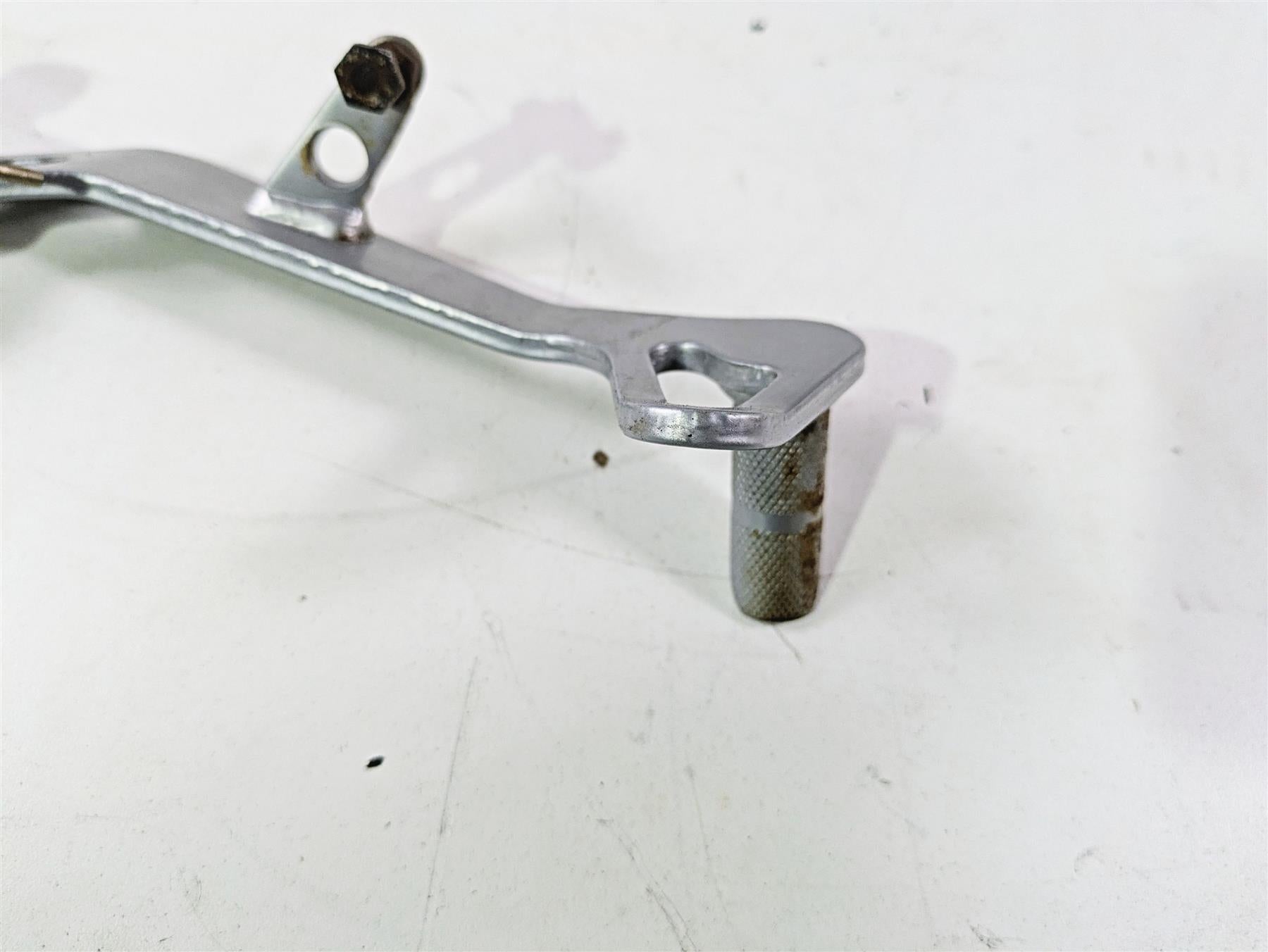 2009 BMW R1200RT K26 Right Footpegs + Bracket & Brake Lever Pedal 46717675290 {{ shop.shopifyCountryName }} - Mototech271
