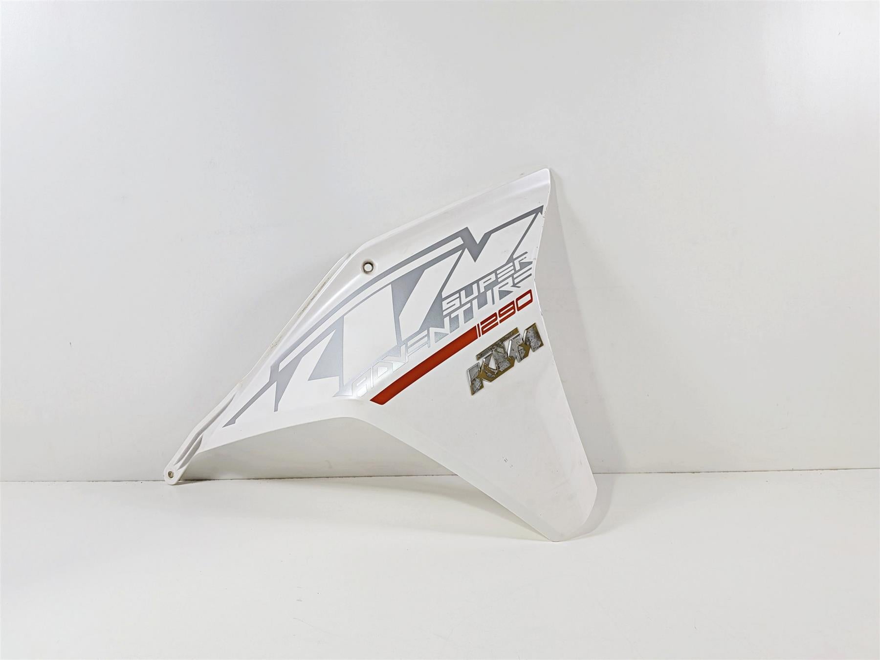 2016 KTM 1290 Super Adventure Right Tank Cover Fairing Cowl White 60408051000 {{ shop.shopifyCountryName }} - Mototech271
