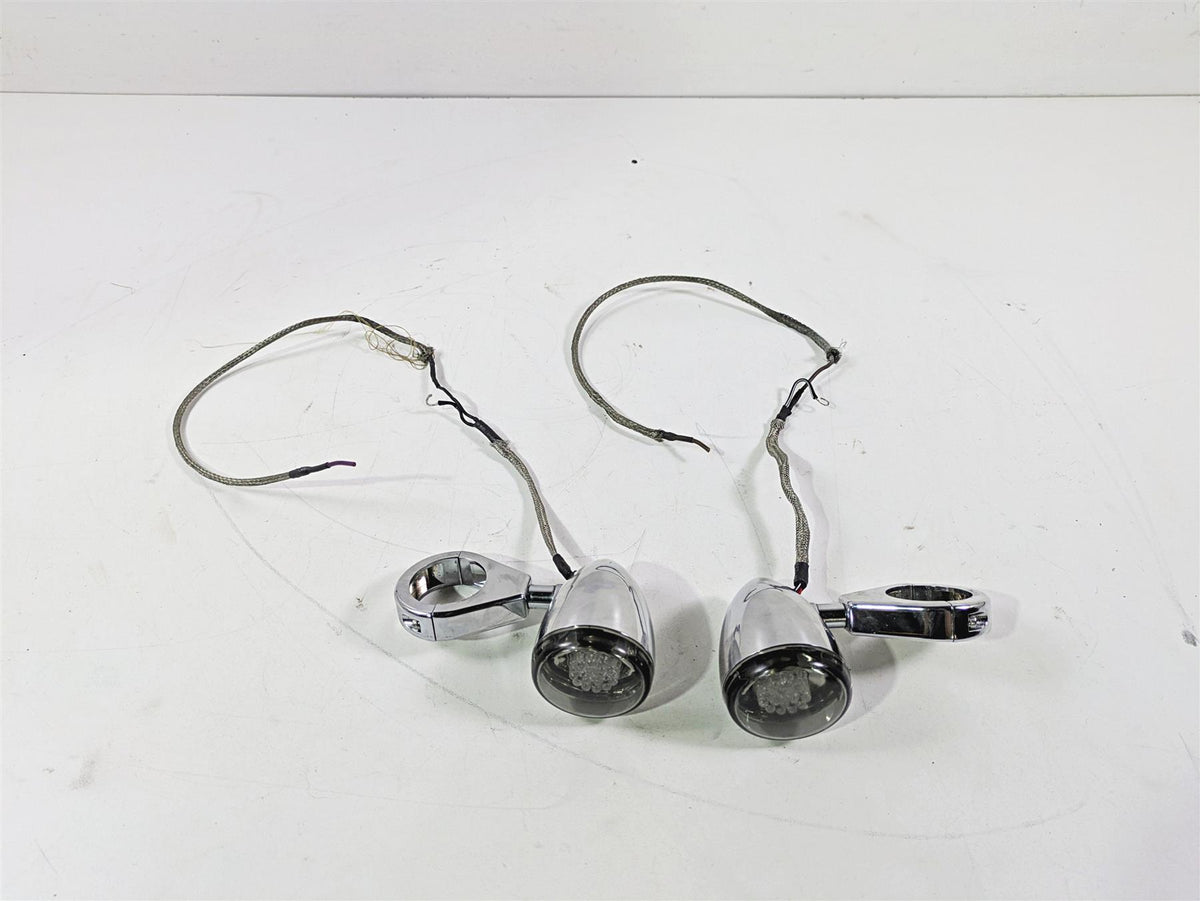2002 Big Dog Pitbull Front Blinker Turn Signal Set Led BDM130-00794 {{ shop.shopifyCountryName }} - Mototech271