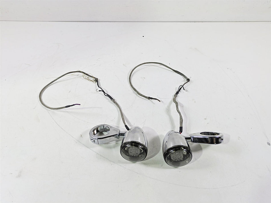 2002 Big Dog Pitbull Front Blinker Turn Signal Set Led BDM130-00794 {{ shop.shopifyCountryName }} - Mototech271