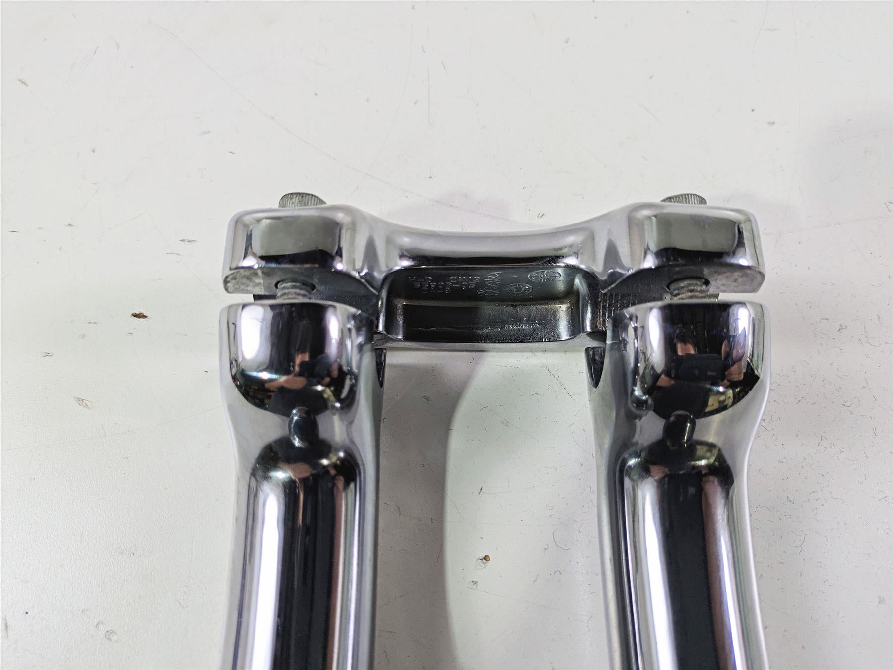 2014 Harley FLS Softail Slim Handlebar Riser Clamp Set 4.5" 55903-05 55902-05 {{ shop.shopifyCountryName }} - Mototech271