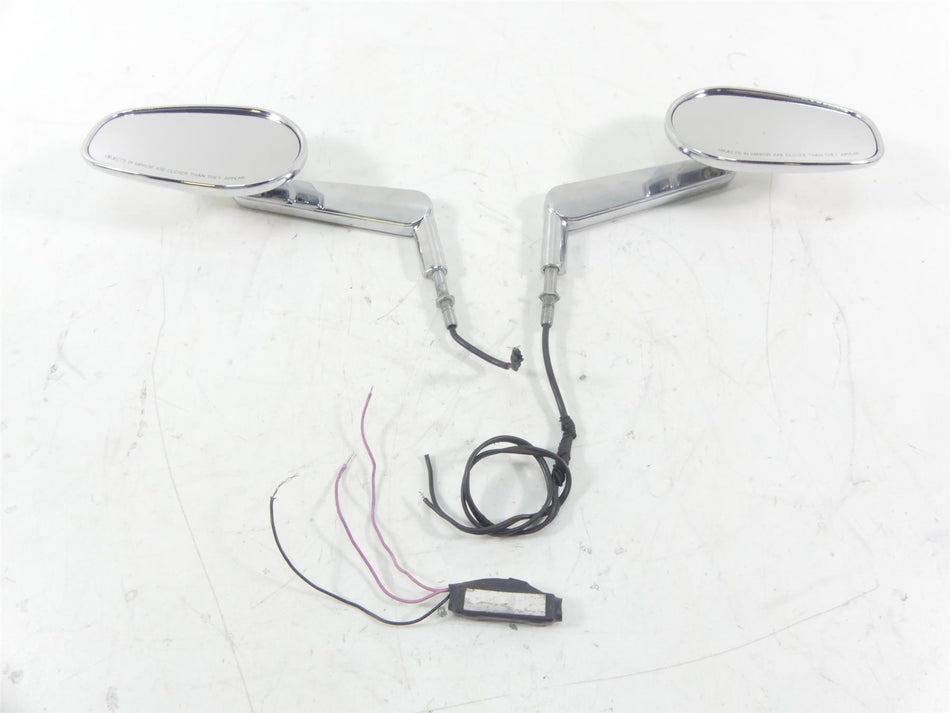 1995 Harley Dyna FXDL Low Rider Chrome Front Blinker Mirror Set {{ shop.shopifyCountryName }} - Mototech271