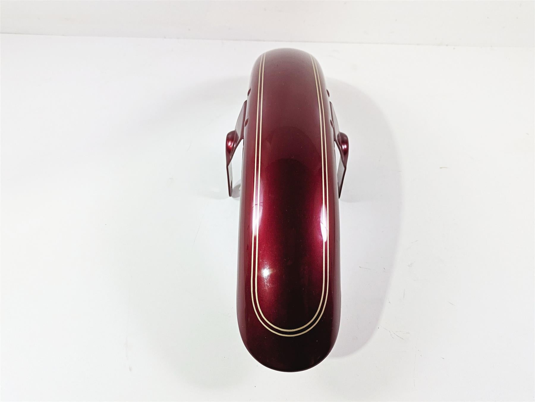 2004 Harley Softail FXSTDI Deuce Front Fender Lava Red Sunglo & Stripe 59876-00 {{ shop.shopifyCountryName }} - Mototech271