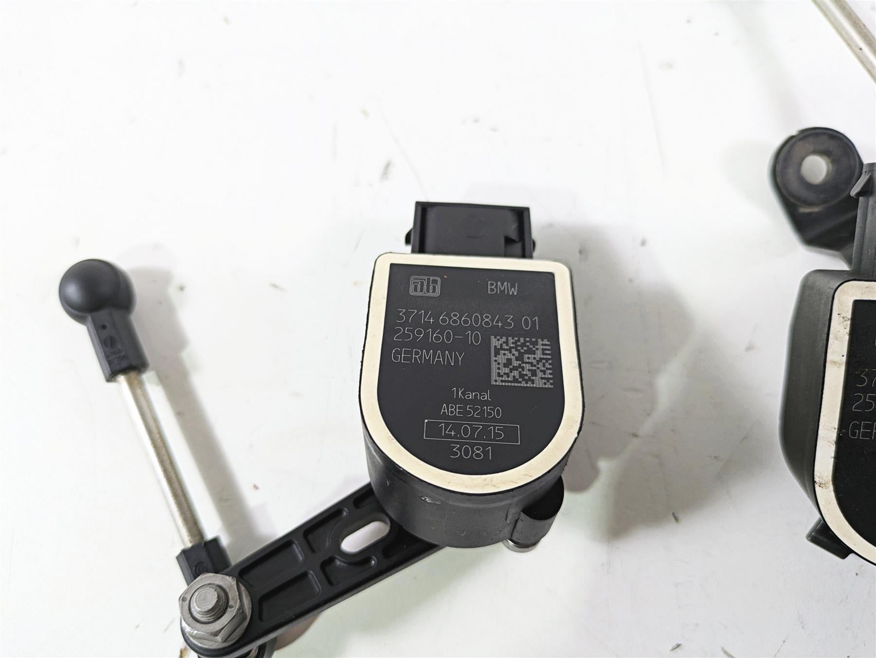 2016 BMW R1200GS GSW K50 Front Rear Leveling Sensor Set 37146870000 {{ shop.shopifyCountryName }} - Mototech271