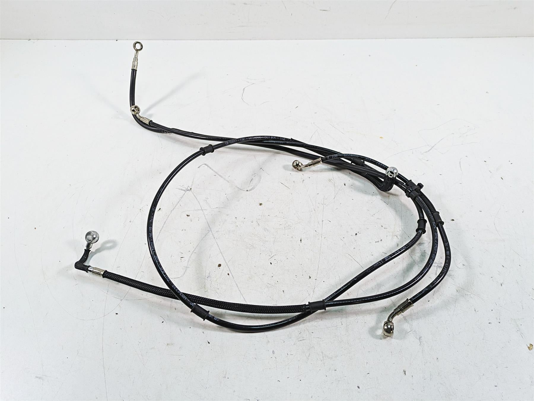 2020 Ducati Scrambler 1100 Sport Pro Front Abs Brake Line Hose Set 61811162B {{ shop.shopifyCountryName }} - Mototech271