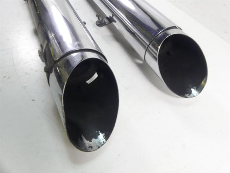 2011 Victory Vision Tour Oem Exhaust Muffler Silencer Pipe Set 1262226 1262225 {{ shop.shopifyCountryName }} - Mototech271