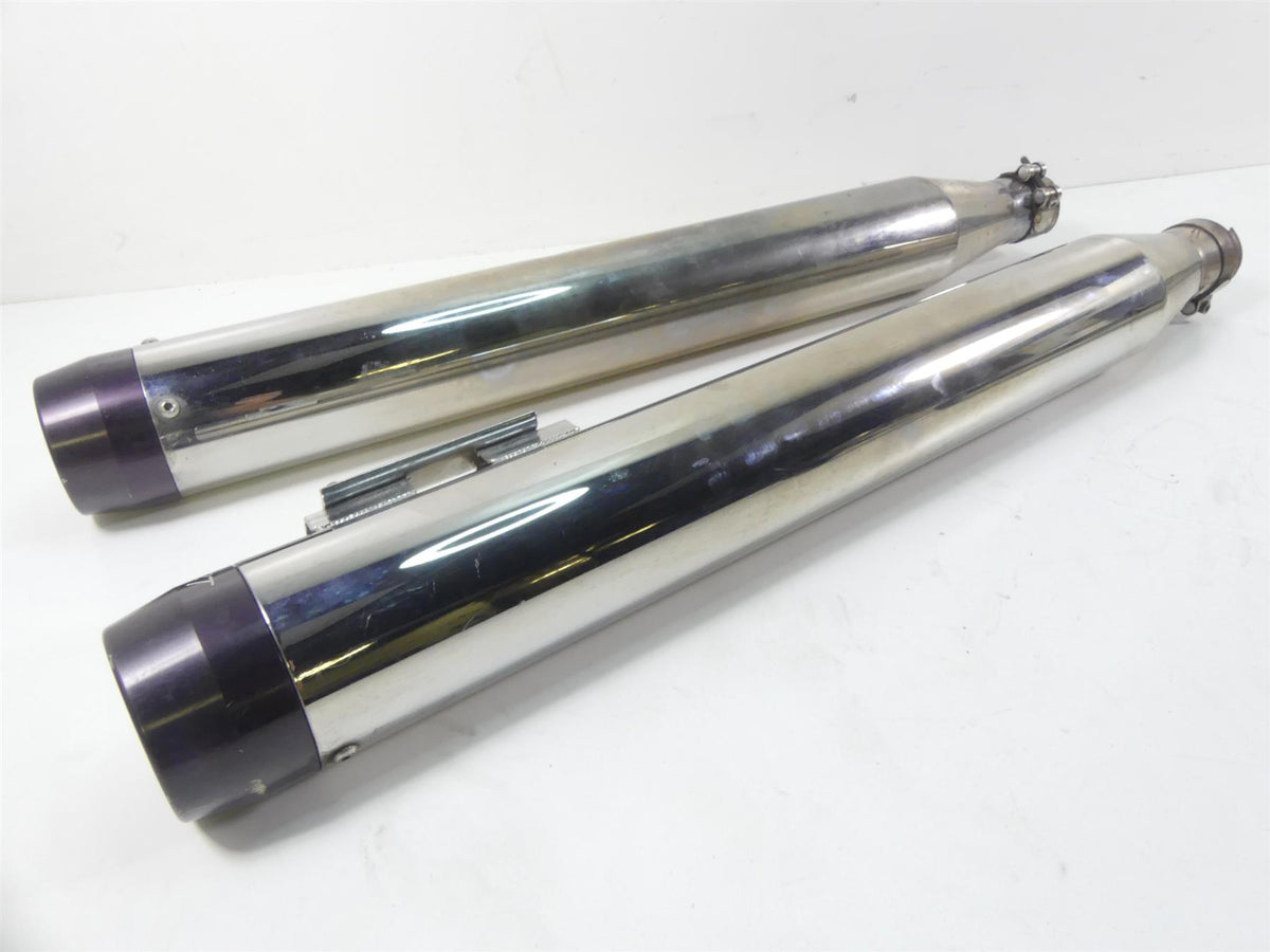 2004 Harley FLHTC SE CVO Electra Glide True Dual Rinehart Exhaust System {{ shop.shopifyCountryName }} - Mototech271