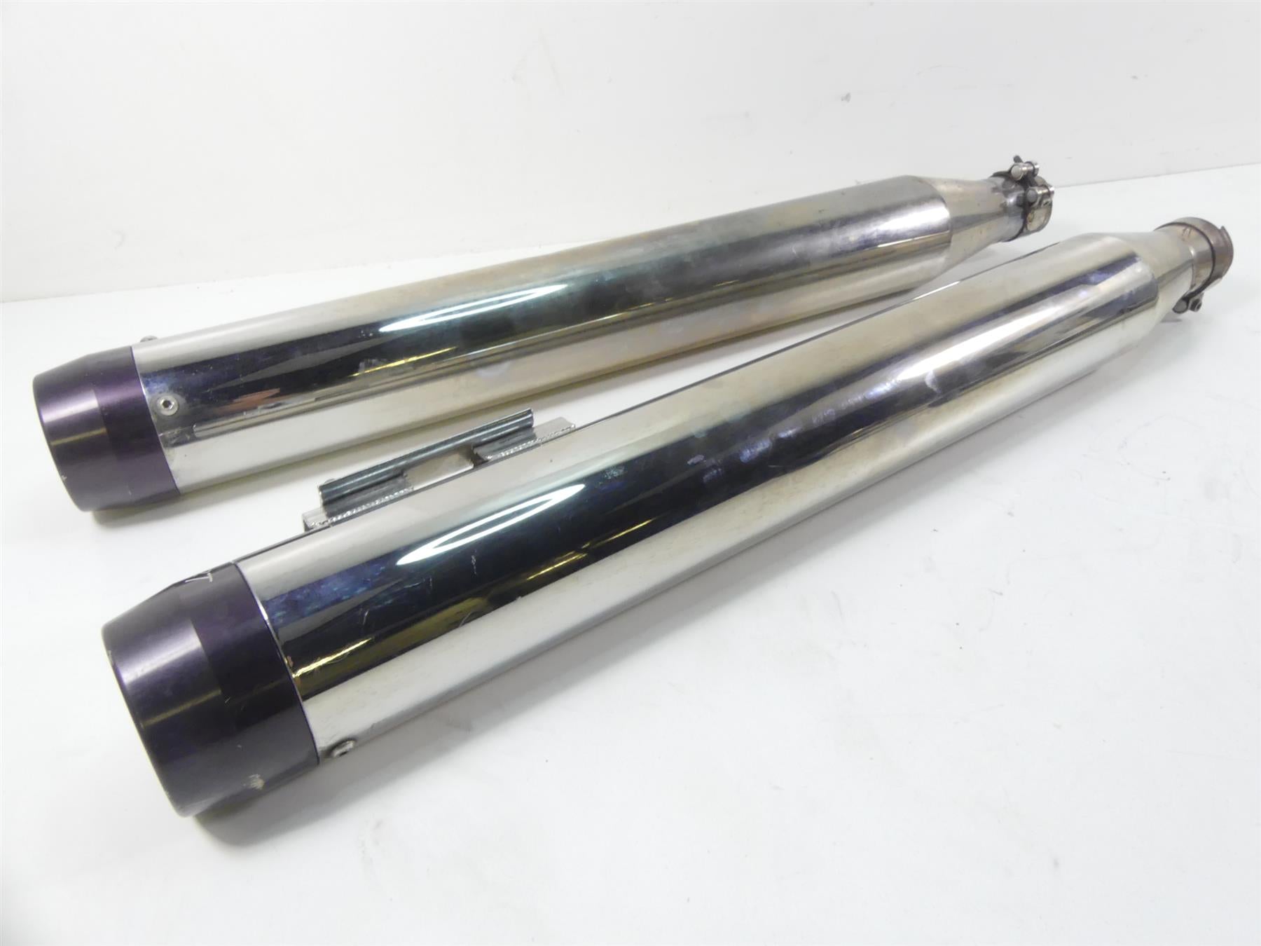 2004 Harley FLHTC SE CVO Electra Glide True Dual Rinehart Exhaust System {{ shop.shopifyCountryName }} - Mototech271