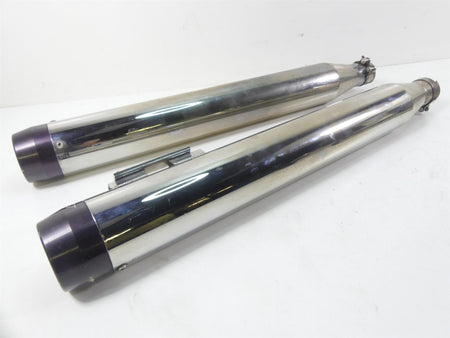 2004 Harley FLHTC SE CVO Electra Glide True Dual Rinehart Exhaust System {{ shop.shopifyCountryName }} - Mototech271