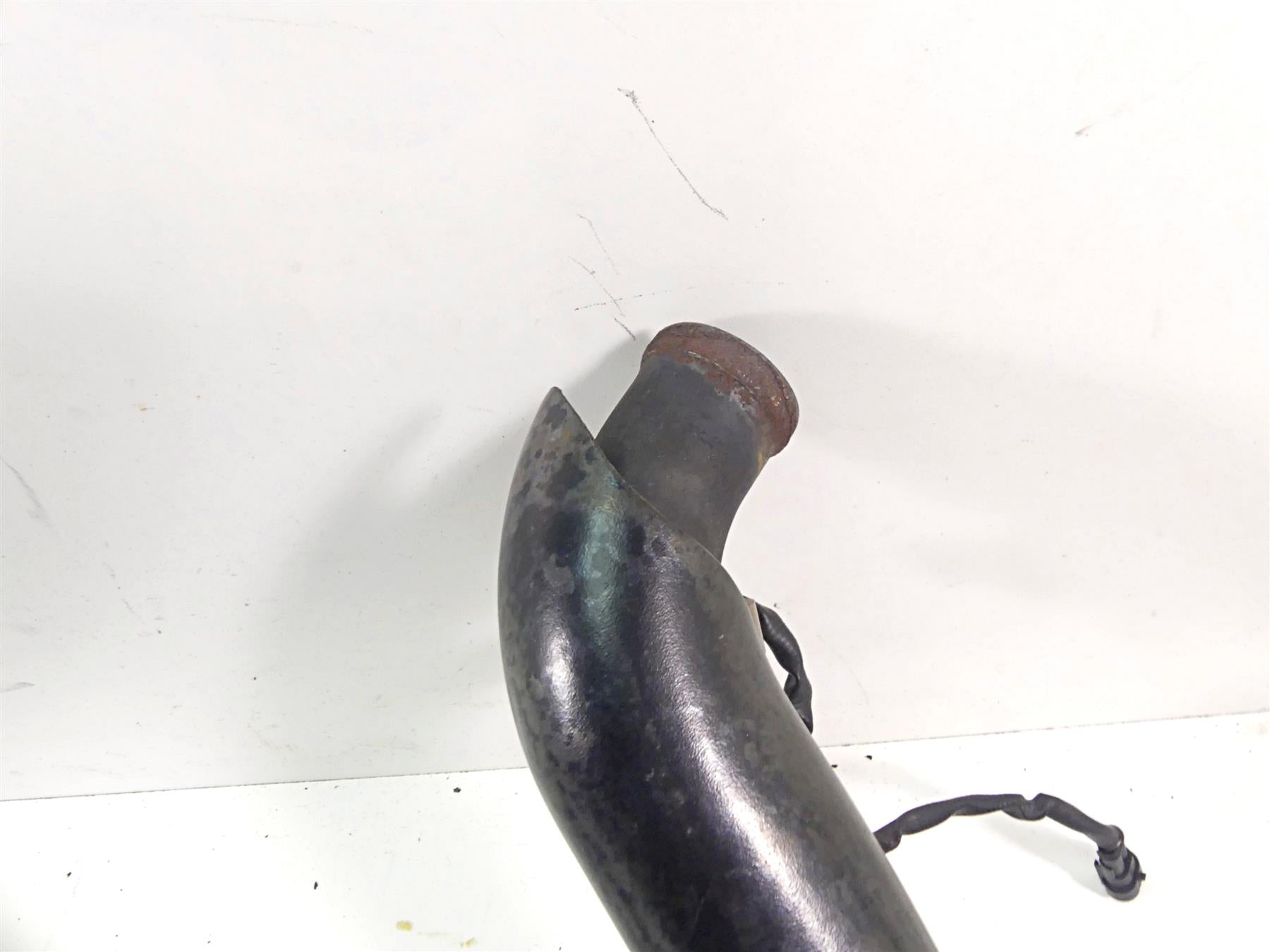 2011 Harley Softail FXS Blackline Black Long Shots Exhaust Header Muffler Set {{ shop.shopifyCountryName }} - Mototech271