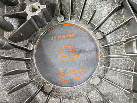 2005 Harley Softail FLSTFSE CVO Fat Boy Outer Primary Clutch Cover 60506-99-Mototech271