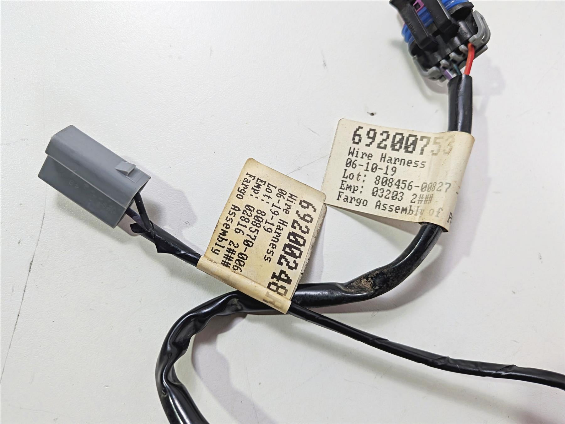 2020 Harley Touring FLTRK Road Glide Front Fairing Wiring Harness 69200122A {{ shop.shopifyCountryName }} - Mototech271